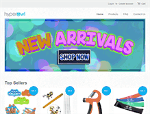 Tablet Screenshot of hyperowl.com